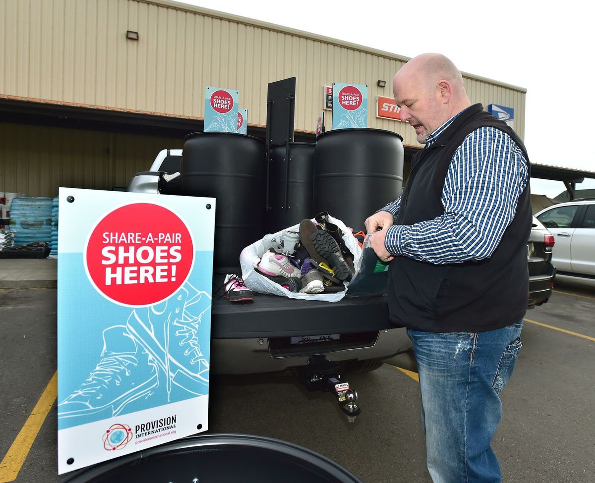 ‘Share-a-Pair’ donation drive sends used shoes abroad